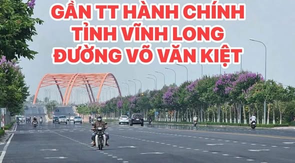Đất mặt tiền đường Võ Văn Kiệt, Vĩnh Long 2000m² chỉ 36 tỷ - Cơ hội đầu tư tuyệt vời!