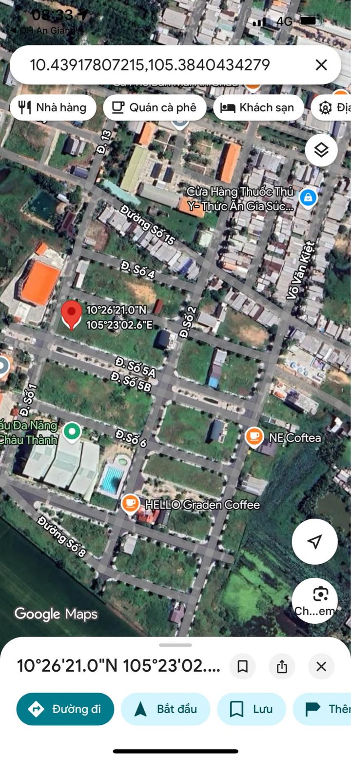 Đất nền khu TTV hoá TDTT và Đô Thị Châu Thành 107m² giá 1.979 tỷ - Cơ hội đầu tư hấp dẫn!