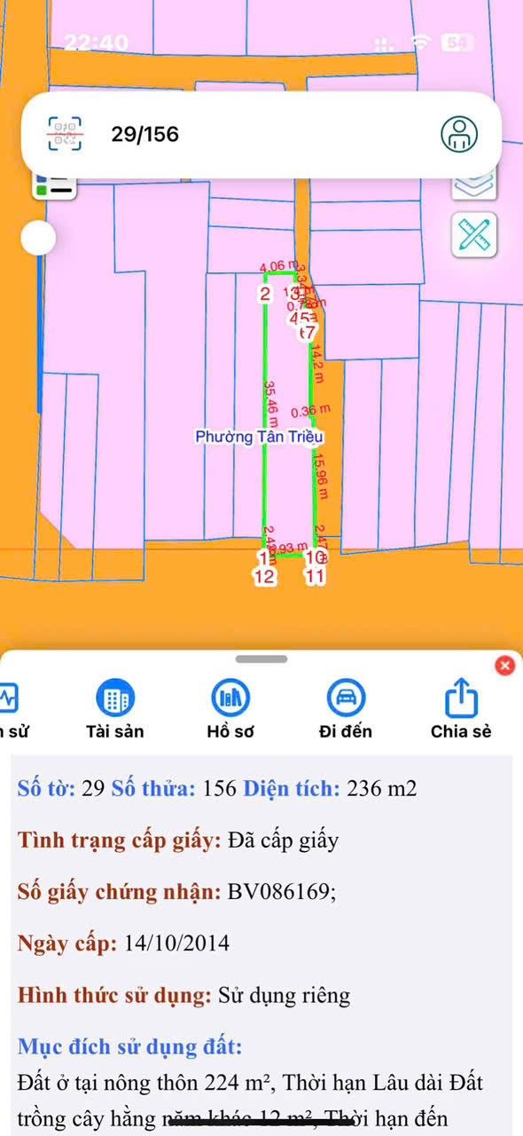 Nhà mặt tiền 2 MT đường 768, Tân Triều, 236m² giá 12 tỷ - Cơ hội đầu tư hiếm có!