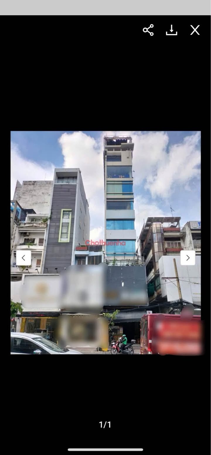 Cho thuê tòa nhà mặt tiền Cách Mạng Tháng Tám Quận 3 88m² giá 100 triệu - Vị trí đắc địa cho kinh doanh!