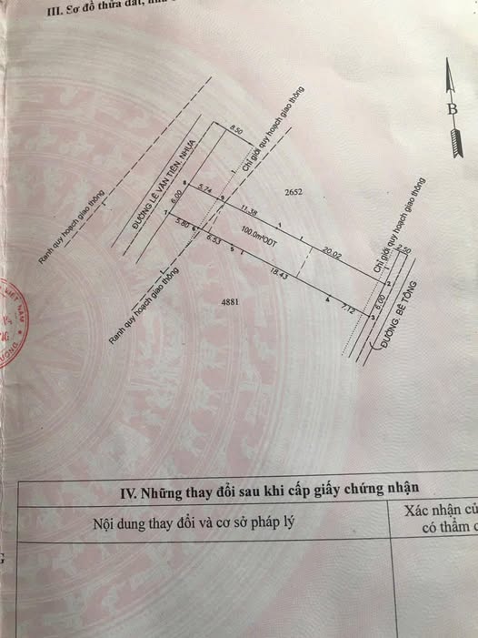 Đất kinh doanh 2 mặt tiền Tân Đông Hiệp Dĩ An 225m² giá 8.4 tỷ - Đầu tư sinh lời ngay!