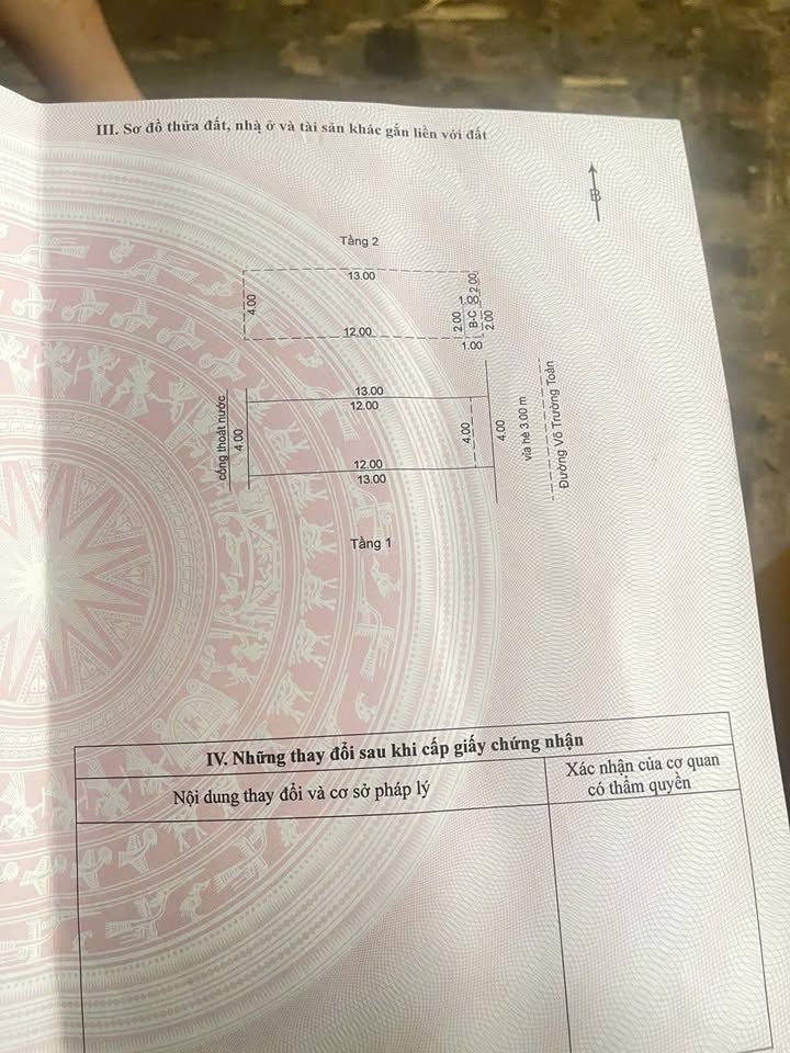 Nhà mặt tiền Võ Trường Toản, Sơn Trà 52m² giá 6.6 tỷ - Chính chủ bán gấp!