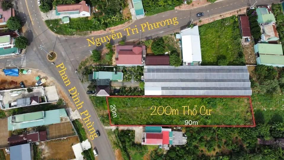 Bán gấp FrontHouse mặt tiền Phan Đình Phùng, Bảo Lộc - Diện tích 1840m², giá 18.5 tỷ!