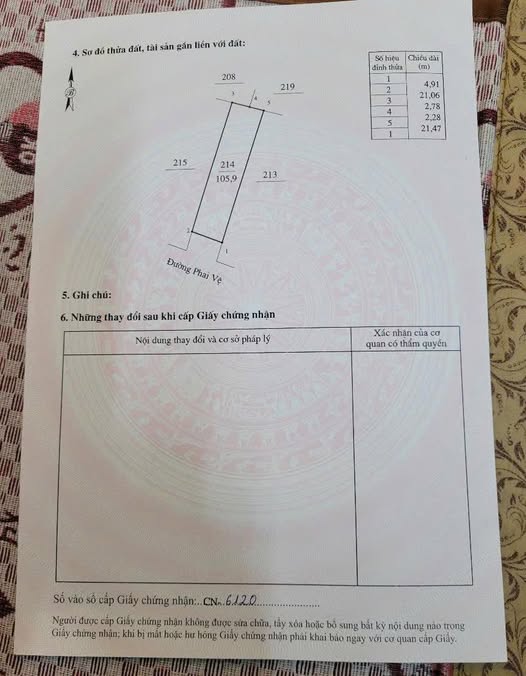 Đất mặt đường Phai Vệ, phường Đông Kinh, TP Lạng Sơn, 105m², giá 6 tỷ - Cơ hội đầu tư tuyệt vời!