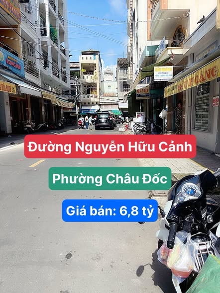 Nhà phố Nguyễn Hữu Cảnh, Châu Đốc, An Giang 61m² giá 6.8 tỷ - Chính chủ bán gấp!
