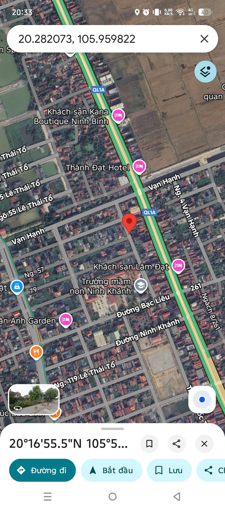 Đất nền 120m² ngõ 311 Vạn Hạnh, Ninh Khánh chỉ 5 tỷ - Cơ hội vàng cho nhà đầu tư!