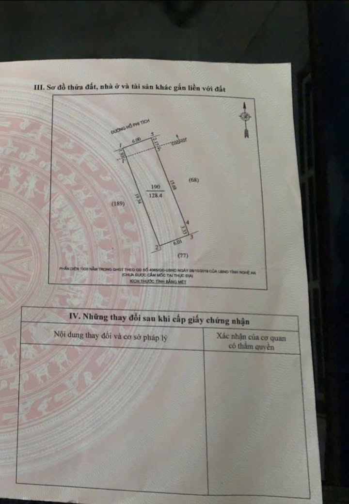Nhà 2 tầng mặt đường Hồ Phi Tích 128m² giá 6.8 tỷ - Vị trí đắc địa ngay ngã tư!