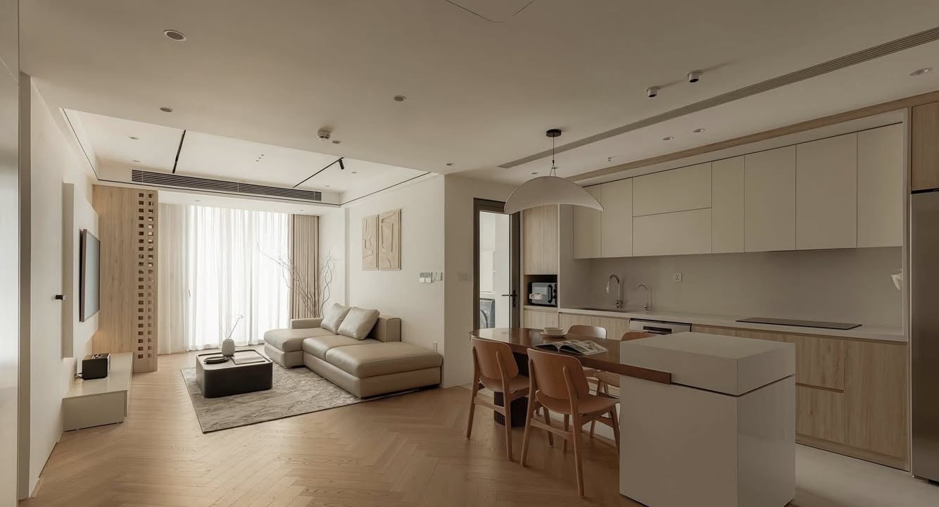 Chung cư Hưng Bình Vinh 64m² giá 750 triệu - Nội thất đầy đủ, chỉ cần sách vani vào ở!