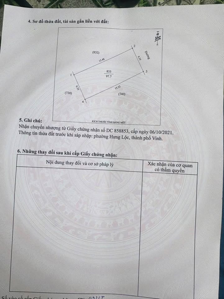 Đất nền Hưng Lộc Vinh 99.7m² giá 1.1 tỷ - Ngõ cụt yên tĩnh, ô tô vào tận nhà!