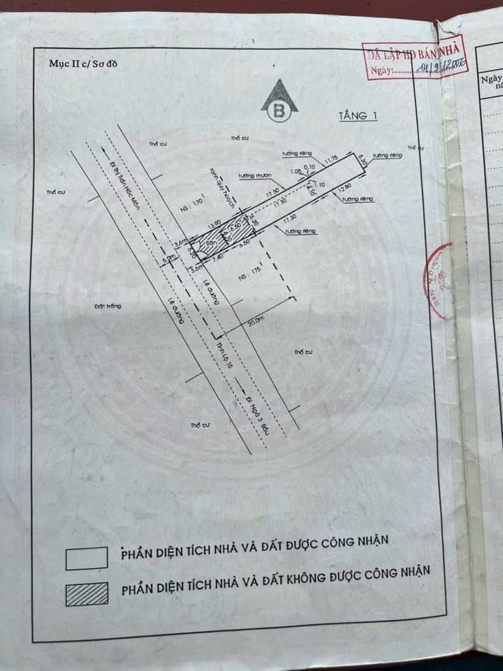 Bán nhà mặt tiền đường Tô Ký Hóc Môn 228.8m² giá 16 tỷ - Cơ hội đầu tư tốt!