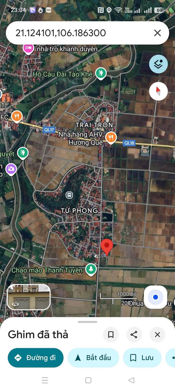 Đất nền Từ Phong, Quế Võ, Bắc Ninh 192m² giá chỉ 2.Xx tỷ - Cơ hội đầu tư hấp dẫn!