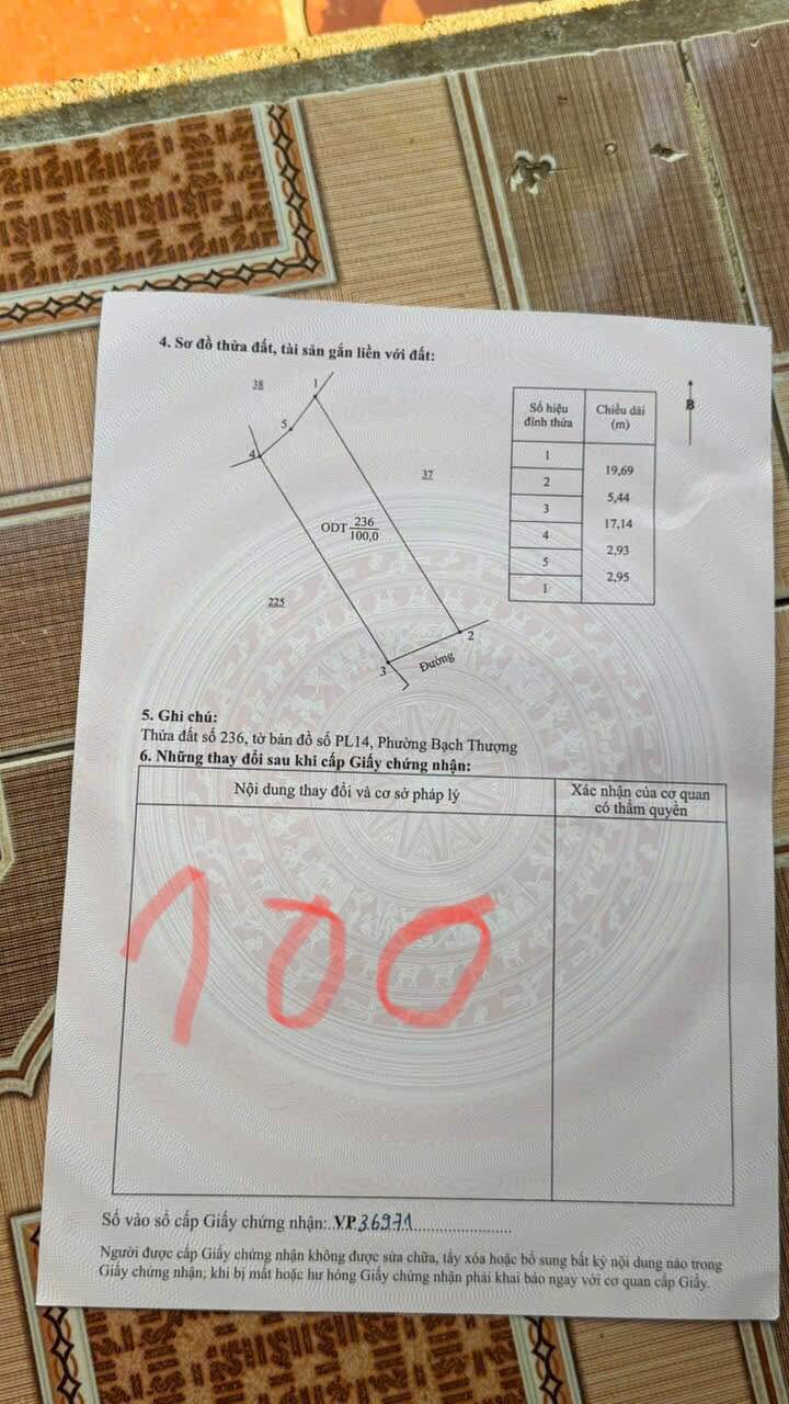 Đất nền 100m² phường Đồng Văn, giá chỉ 1 tỷ - Cơ hội đầu tư hấp dẫn!