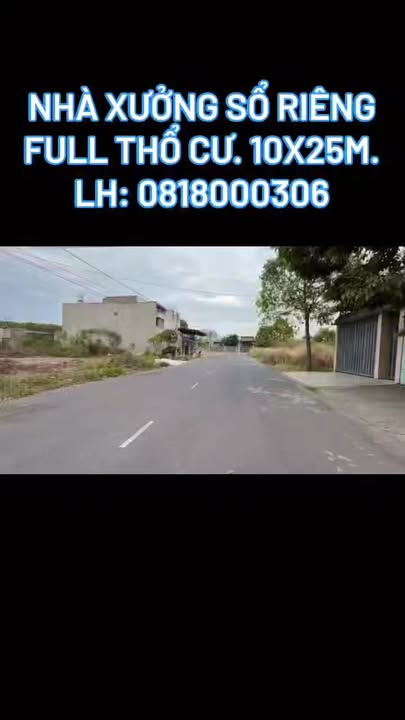 Nhà xưởng Trảng Dài Biên Hòa 250m² giá 5.19 tỷ - Sổ riêng, cho thuê 20 triệu/tháng!