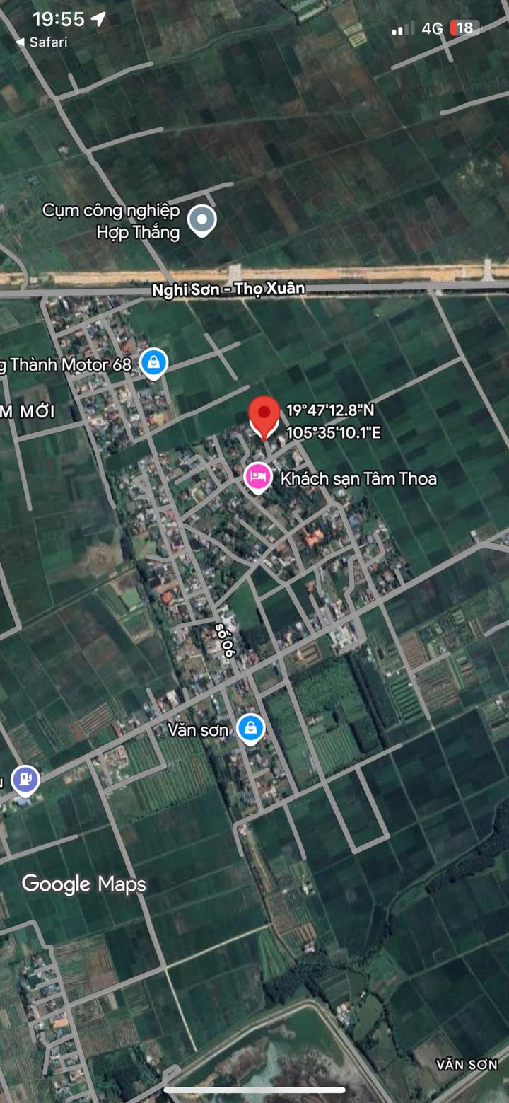 Đất nền Vân Sơn, Triệu Sơn 110m² giá 400 triệu - Vị trí tiềm năng gần cụm công nghiệp!