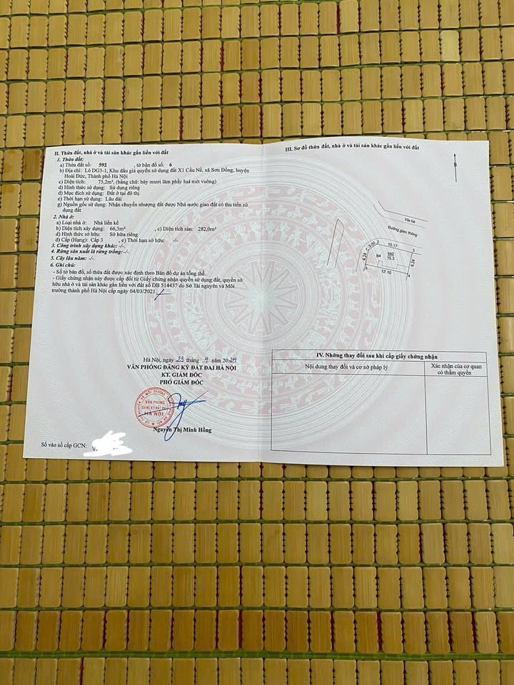 Shophouse Sơn Đồng, Hoài Đức 75m² giá 13 tỷ - Căn góc mặt đường Trịnh Văn Bô!