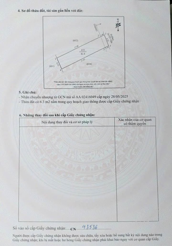 Đất mặt tiền đường Quyết Tiến, Nghi Kim 82m² giá 2.4 tỷ - Cơ hội đầu tư hấp dẫn!