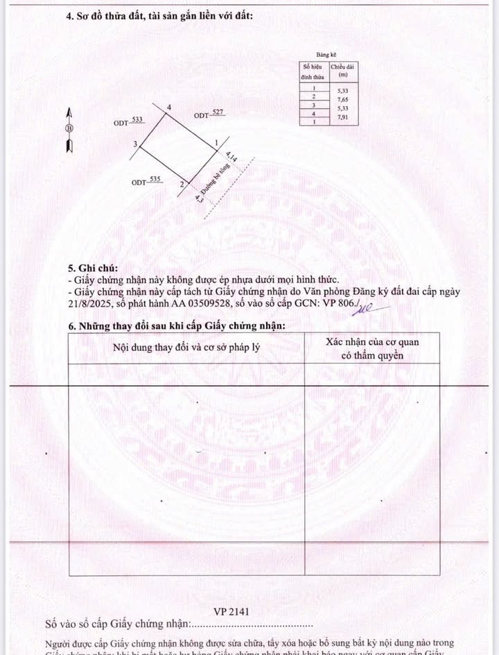 Đất nền Nhơn Phú Quy Nhơn 41.4m² giá 1.5 tỷ - Sổ hồng chính chủ!