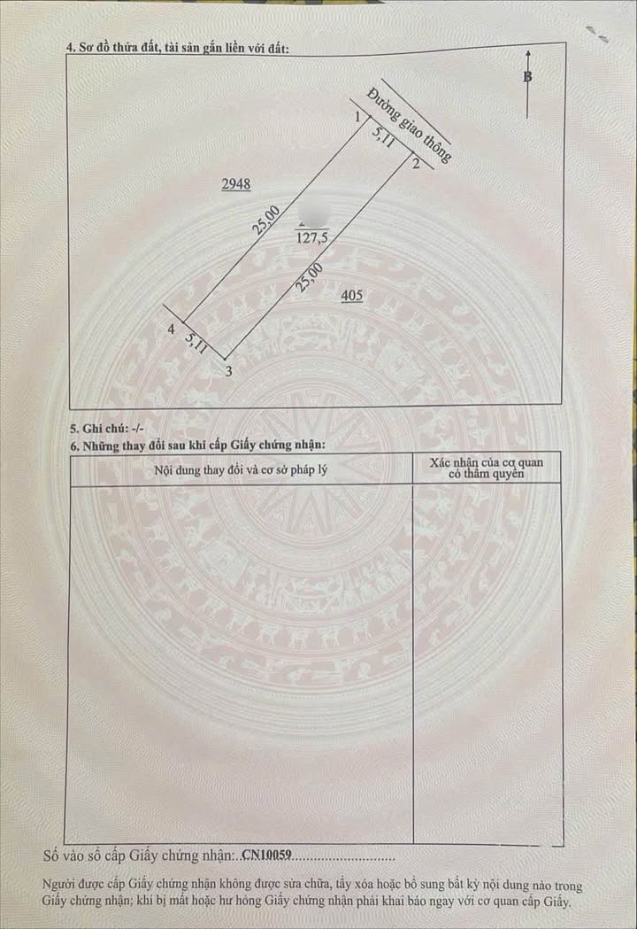 Lô đất đẹp 127,5m² phường Trung Thành, Thái Nguyên giá chỉ 1.1 tỷ - Đầu tư sinh lời ngay!