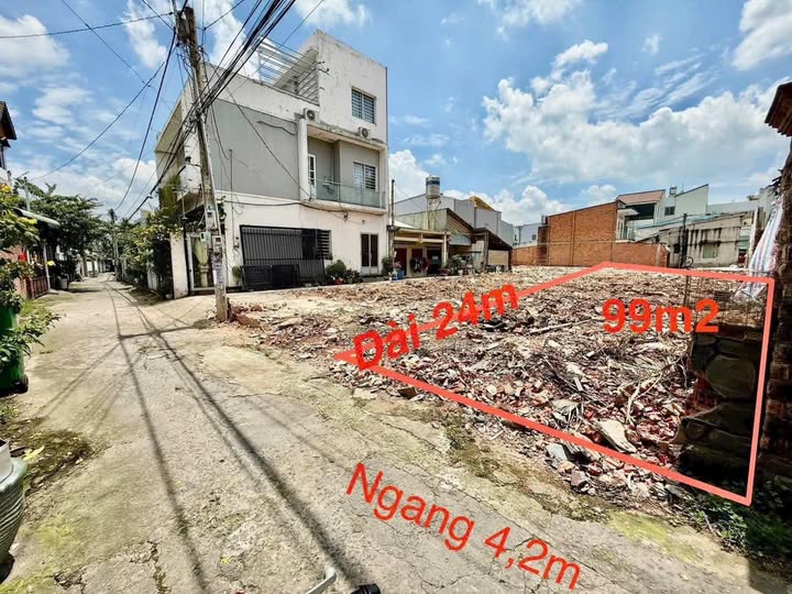 Đất thổ cư 97m² khu cư xá Phúc Hải, Biên Hòa - Gần chợ Tân Phong chỉ 100m