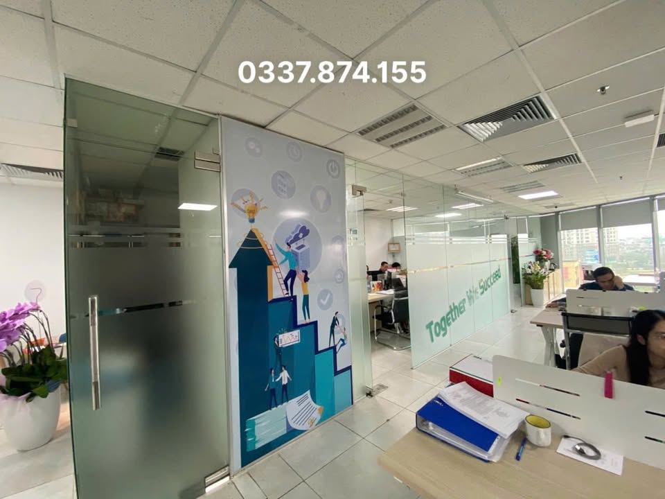 Cho thuê văn phòng Tố Hữu Hà Đông 200m² giá 33 triệu - View kính, sàn mới cứng!