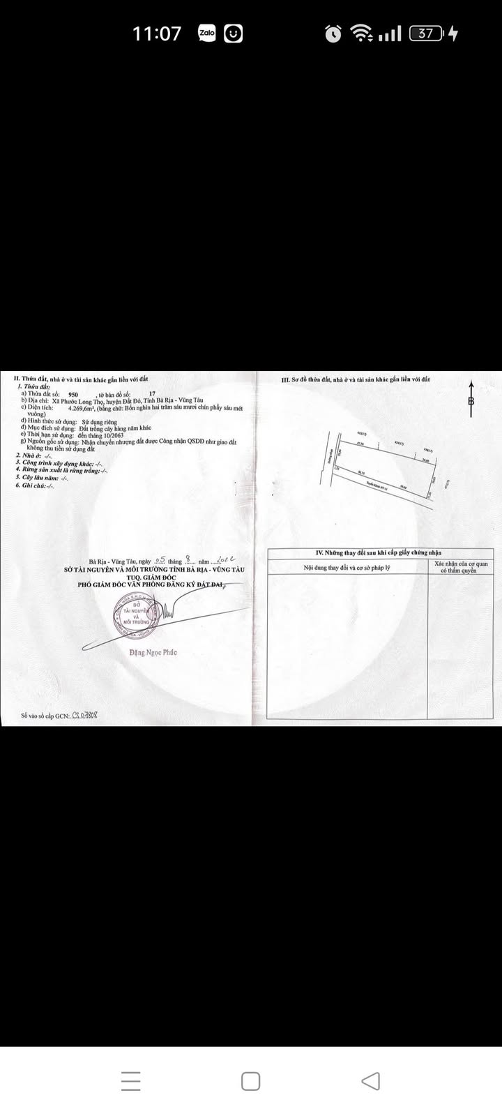 Đất nền đường Phạm Hùng Đất Đỏ 1680m² giá 6.2 tỷ - Cơ hội đầu tư hấp dẫn!