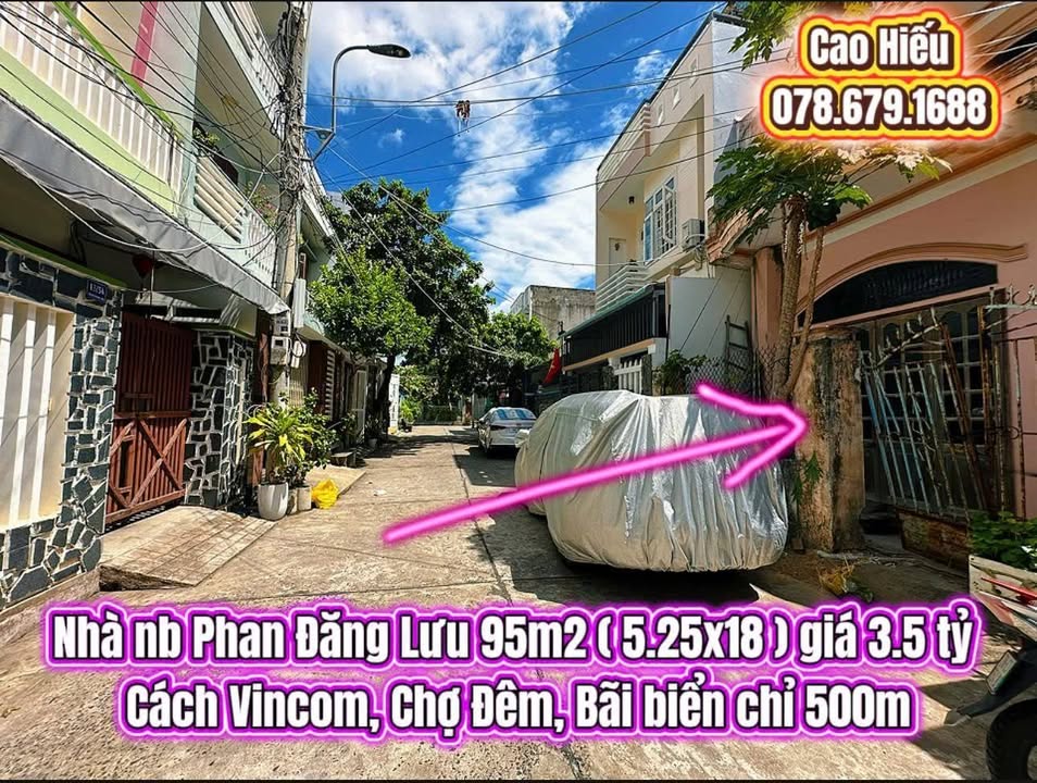 Nhà cấp 4 Phan Đăng Lưu Tuy Hoà 95m² giá 3.5 tỷ - Vị trí trung tâm thuận tiện!