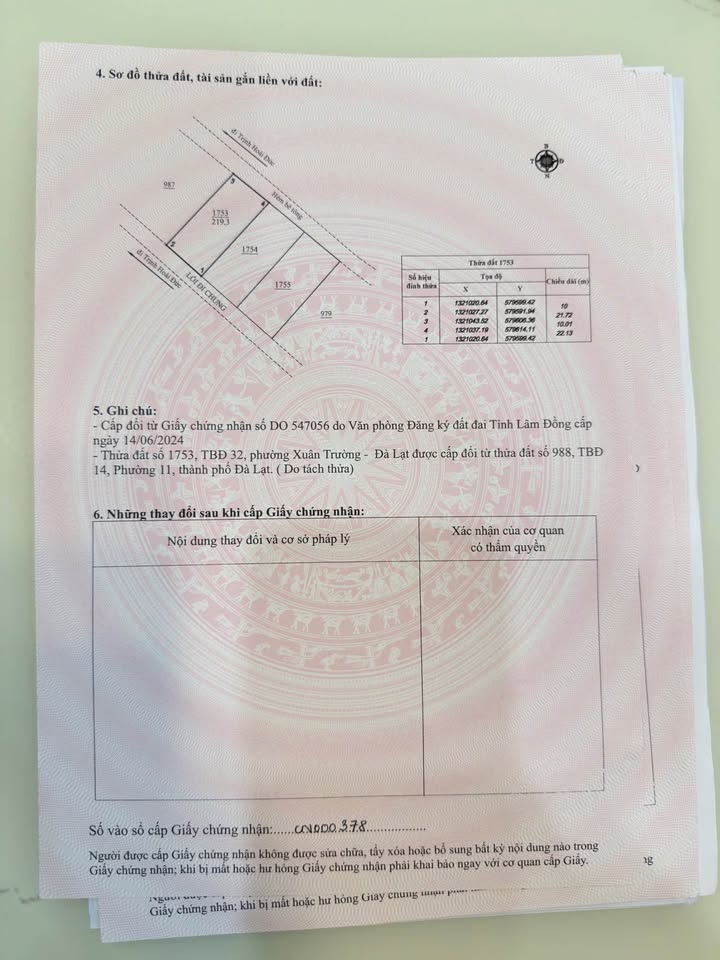 Đất 2 mặt tiền đường Trịnh Hoài Đức, Phường 11, Đà Lạt, 226m² - Tiềm năng đầu tư cao!