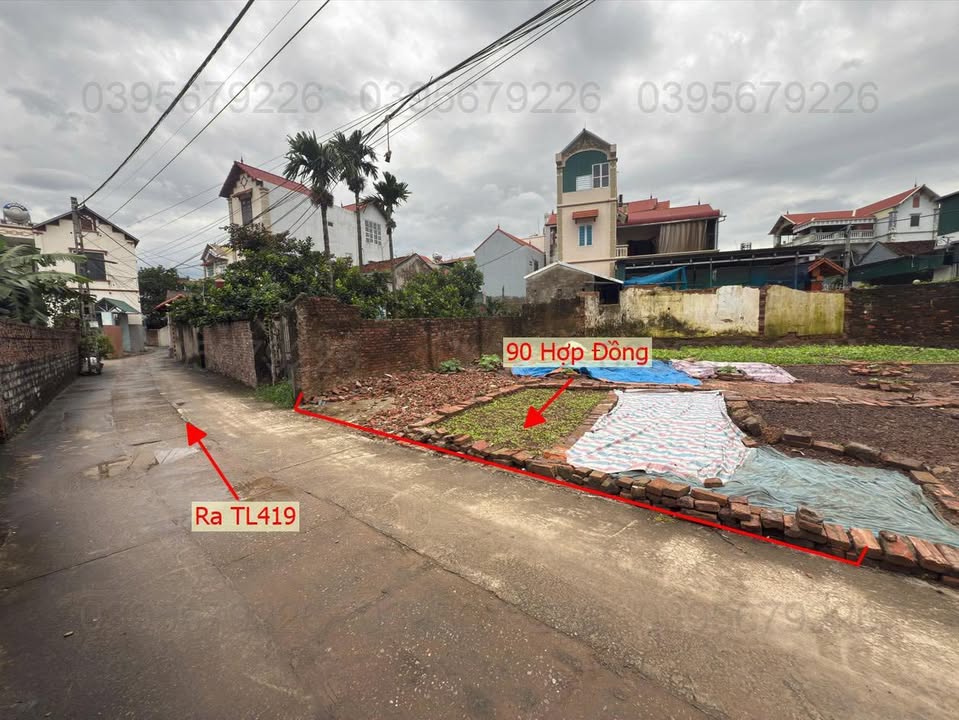 Đất nền Hợp Đồng Chương Mỹ 90m² giá 3 tỷ - Ô tô vào tận nơi!