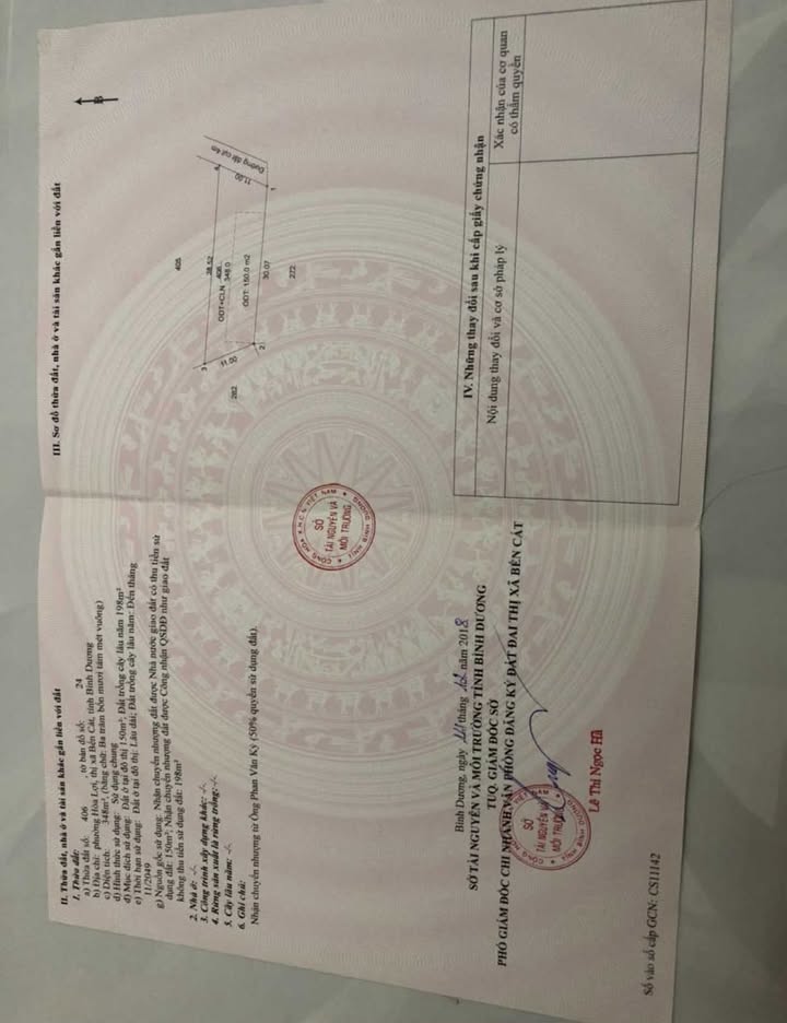 Đất nền Hòa Lợi, Bến Cát 348m² giá 2 tỷ - Hẻm cụt yên tĩnh