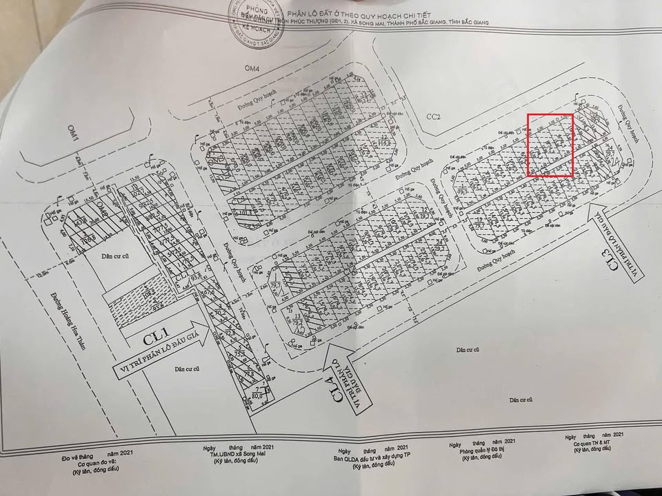 Đất nền Song Mai, TP Bắc Giang 74,3m² - Giá thỏa thuận, cơ hội đầu tư hấp dẫn!