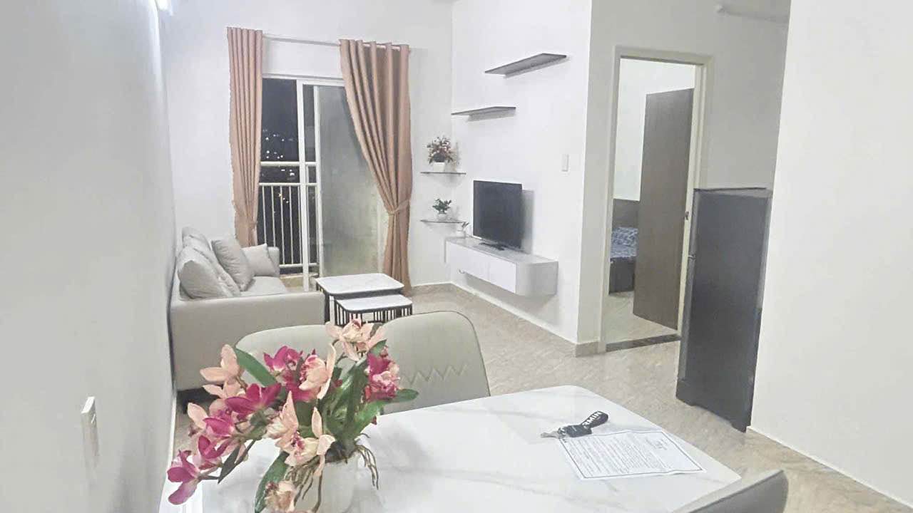 Căn hộ chung cư Hoàng Quân Vĩnh Hoà 59m² giá 7 triệu - Full nội thất hiện đại