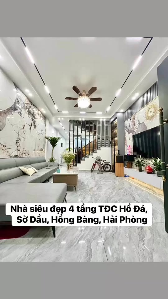 Nhà 4 tầng Sở Dầu, Hồng Bàng 59.6m² giá 6.4 tỷ - Vị trí đắc địa, an ninh tốt!