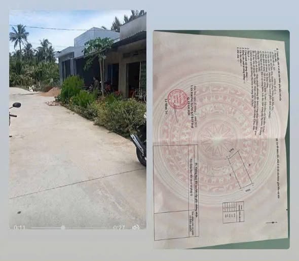Đất nền Châu Hòa, Giồng Trôm, Bến Tre 86.4m² giá chỉ 350 triệu - Cơ hội đầu tư hấp dẫn!