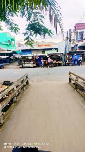 Đất mặt tiền lộ DAL 3.5m Viên Bình Trần Đề Sóc Trăng 3577m² - Giá chỉ 22 triệu/m ngang