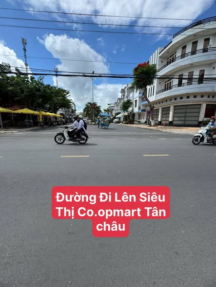 Đất nền vị trí vàng siêu thị Co.opmart Tân Châu 77m² - Cơ hội đầu tư sinh lời!
