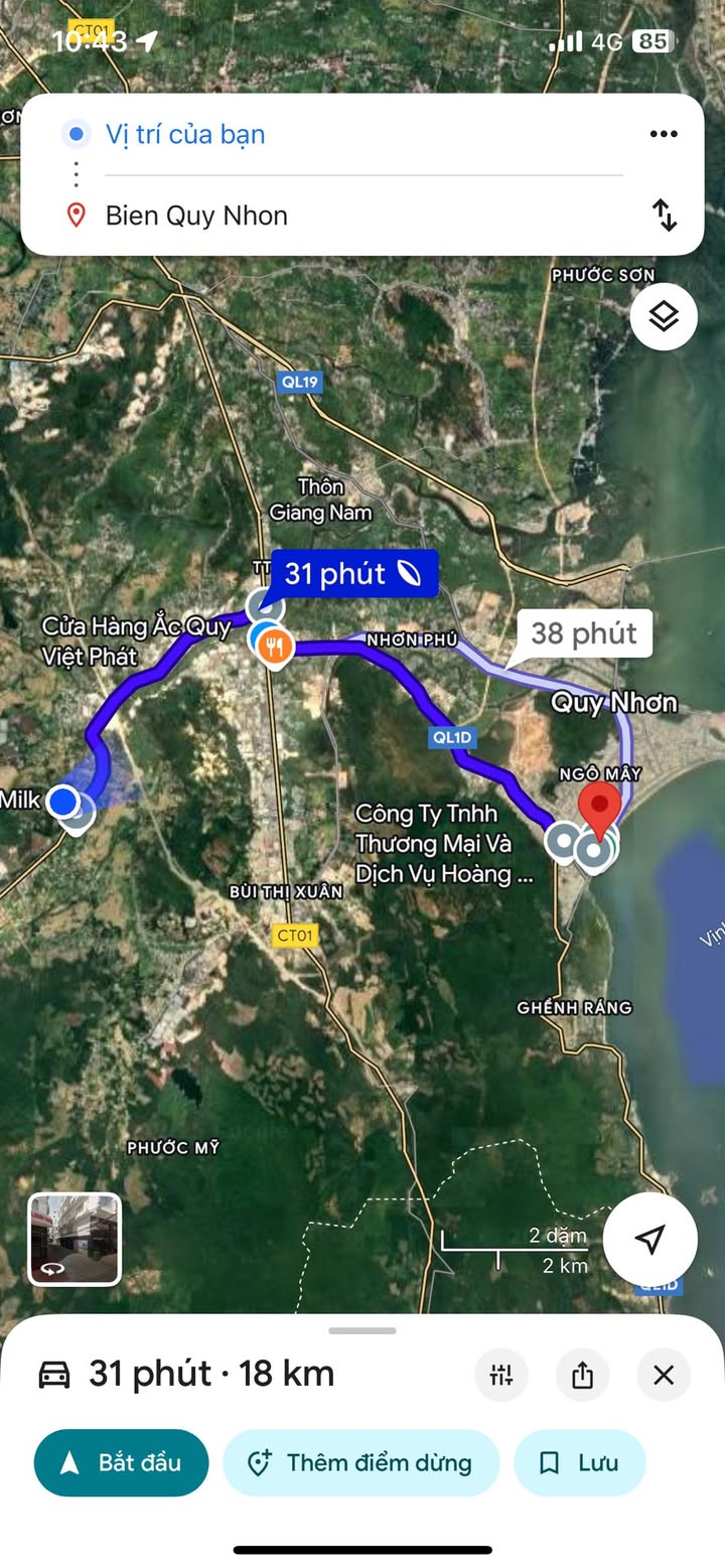 Đất nền chính chủ tại Phước Thành, Tuy Phước - Diện tích 211m², Giá tốt!