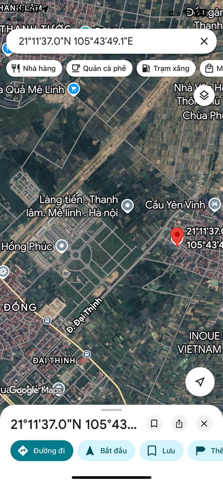 Đất nền Mê Linh 67m² giá thỏa thuận - Vị trí vàng đầu tư sinh lời!