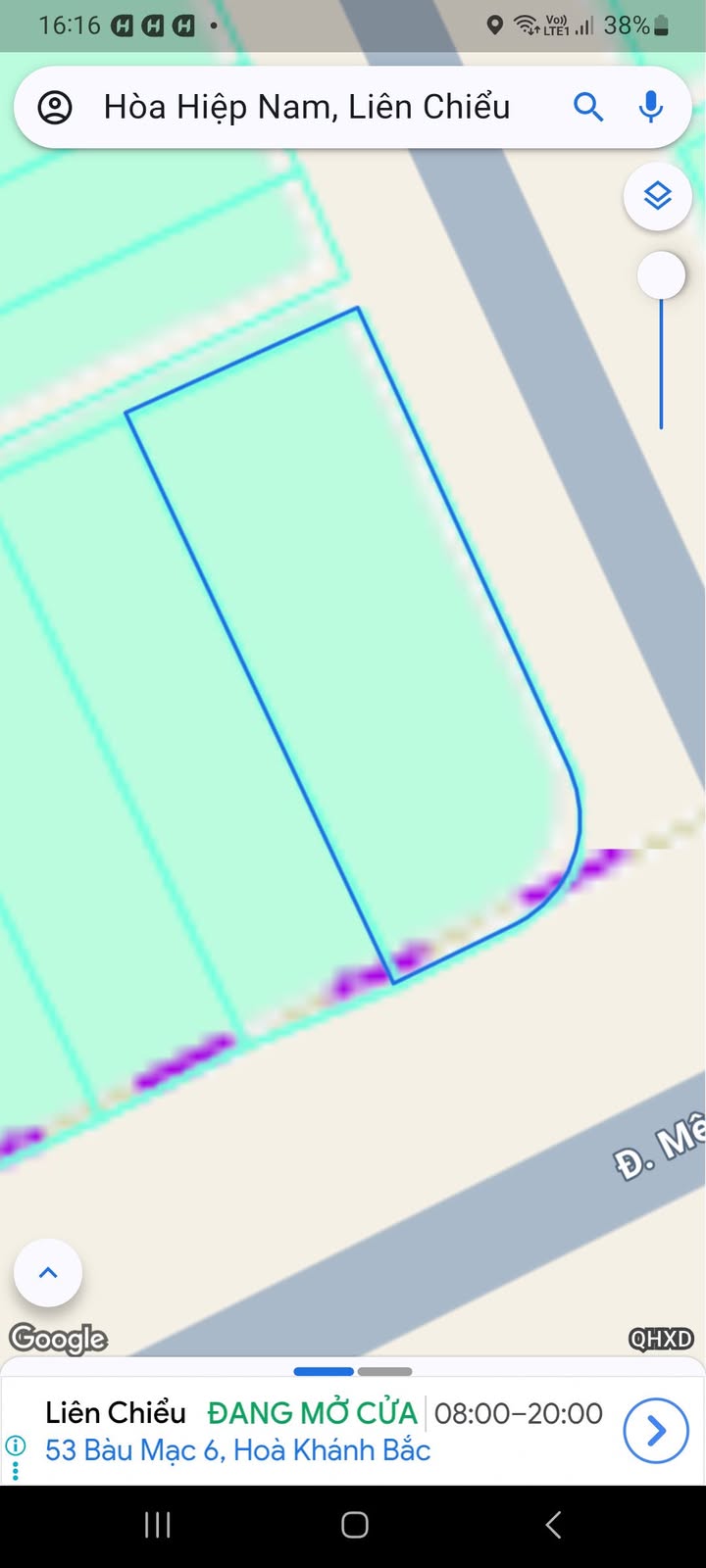 Đất nền Mê Linh, Hòa Hiệp Nam 285m² giá 18 tỷ - Cơ hội đầu tư sinh lời cao!