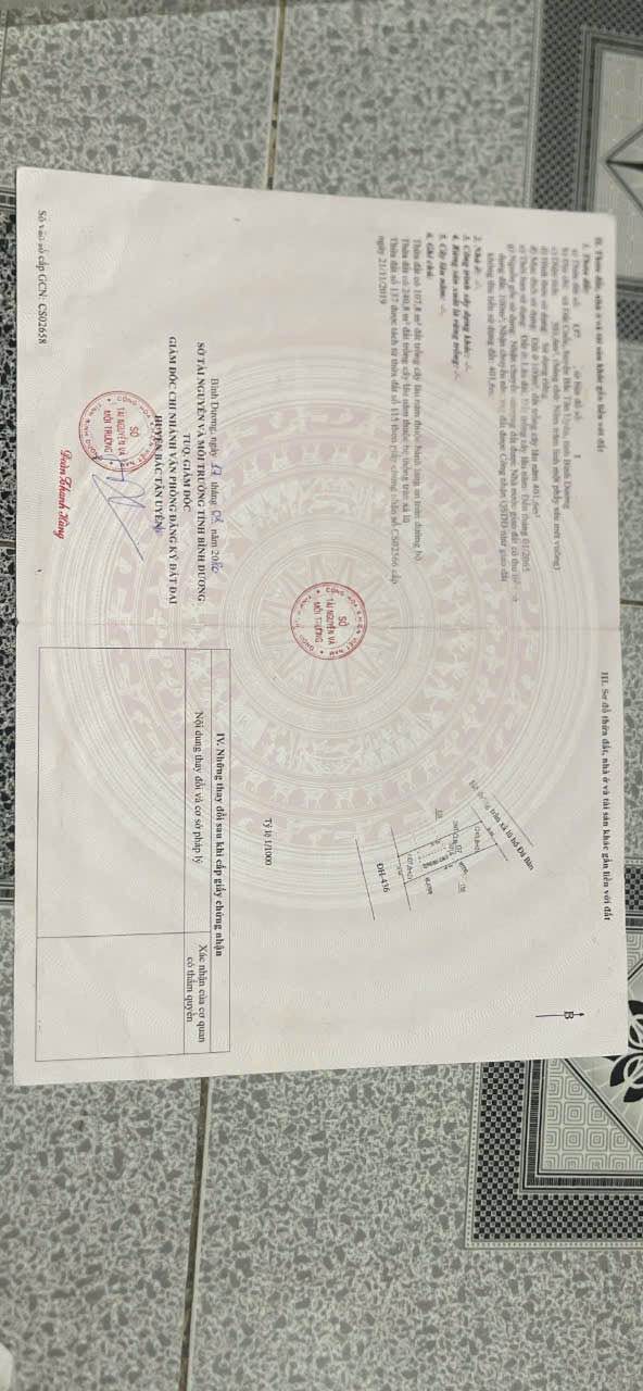 Đất thổ cư 552m² tại Bắc Tân Uyên chỉ 2 tỷ - Sẵn sàng đầu tư ngay!