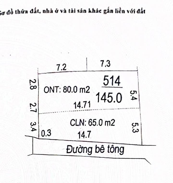 Đất thổ cư mặt tiền 15m tại TDP Ngọc Sơn, Bắc Ninh 145m² - Giá chỉ 609 triệu!