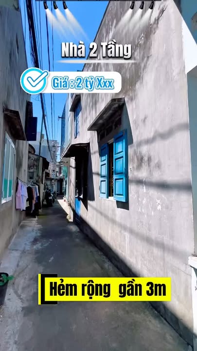 Nhà 1 mê Hoàng Văn Thụ, Quy Nhơn 40m² giá 2.55 tỷ - Cơ hội tuyệt vời cho vợ chồng trẻ!