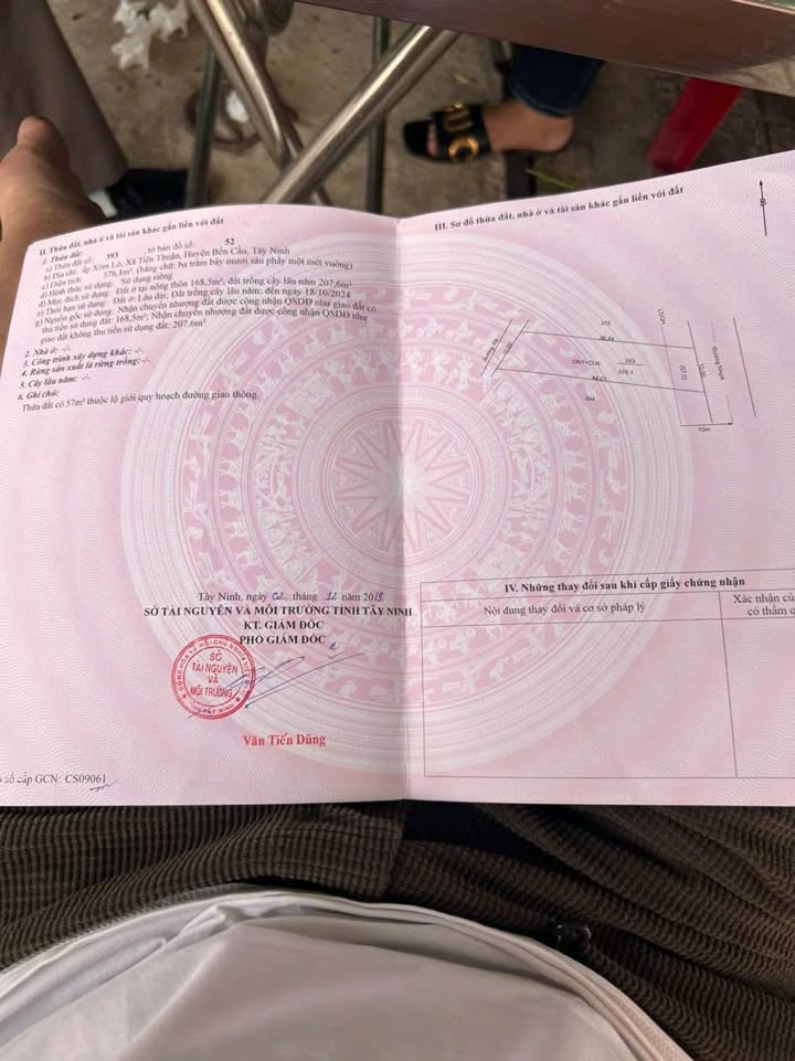 Đất nền Xóm Lò, xã Tiên Thuận, Bến Cầu, Tây Ninh 420m² - Đầu tư sinh lời ngay!