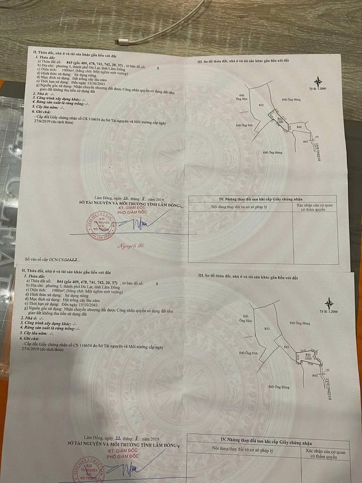 Đất nền 2000m² tại Phường 5, Đà Lạt - Giá chỉ 6 tỷ!