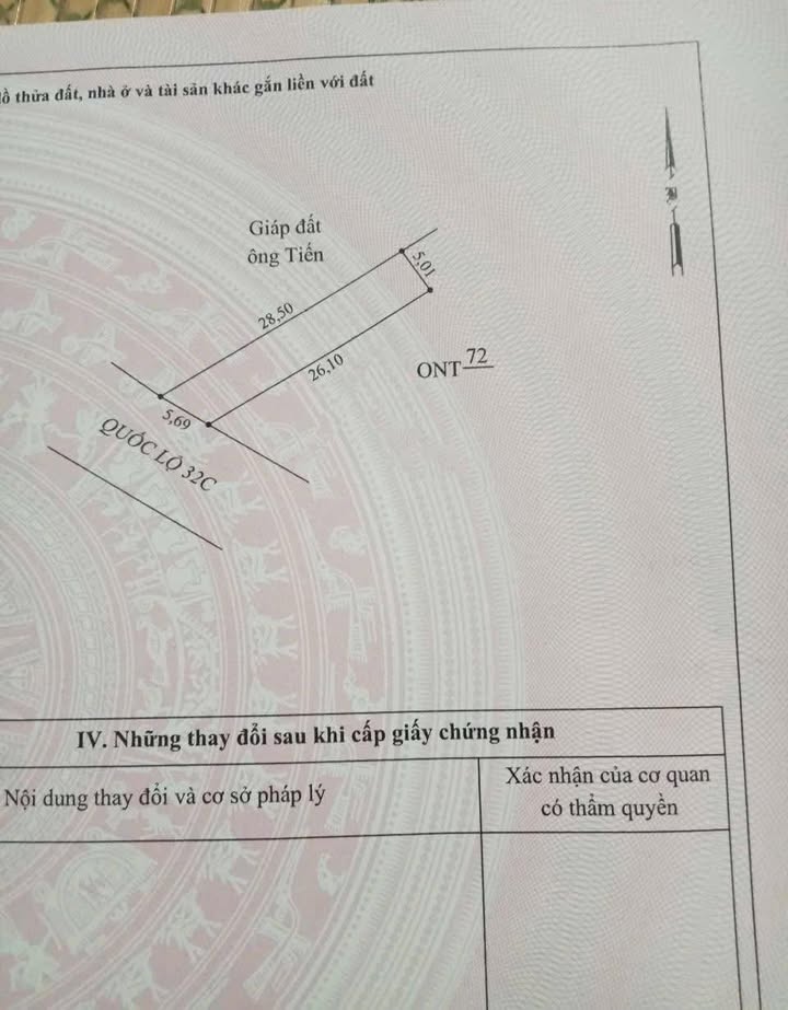 Đất nền Quốc Lộ 32, xã Vạn Xuân, 136m² giá 1.2 tỷ - Đầu tư sinh lời ngay!