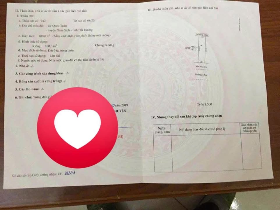 Đất đẹp Quốc Tuấn, Nam Sách 100m² giá 4 tỷ - Cơ hội đầu tư hấp dẫn!