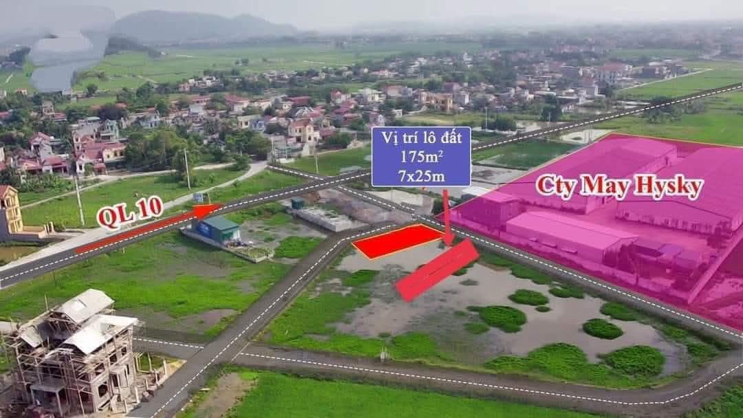 Đất nền Hậu Lộc 175m² giá 1 tỷ - Cơ hội đầu tư hấp dẫn!