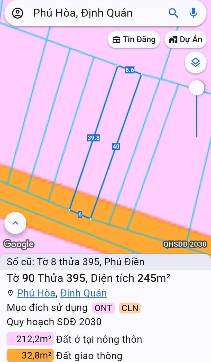 Đất nền Phú Hòa, Định Quán 248m² giá 660 triệu - Tiềm năng đầu tư vượt trội!