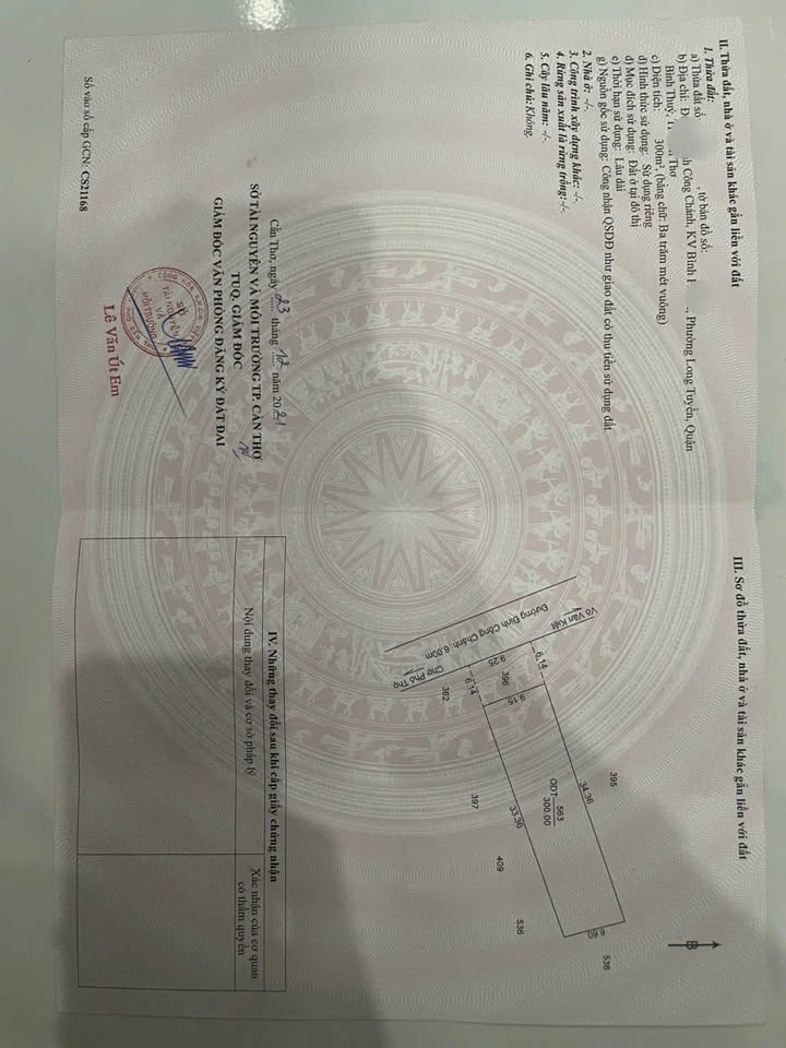 Nhà cấp 4 360m² mặt tiền Đinh Công Chánh, Bình Thủy - Kinh doanh thuận lợi!