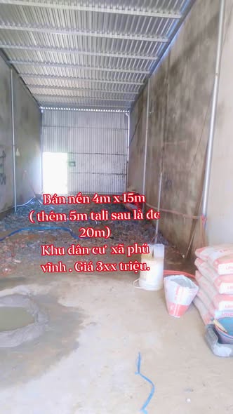 Bán đất Phú Vĩnh Tân Châu 60m² giá 300 triệu - Tặng nhà tiền chế mới xây!
