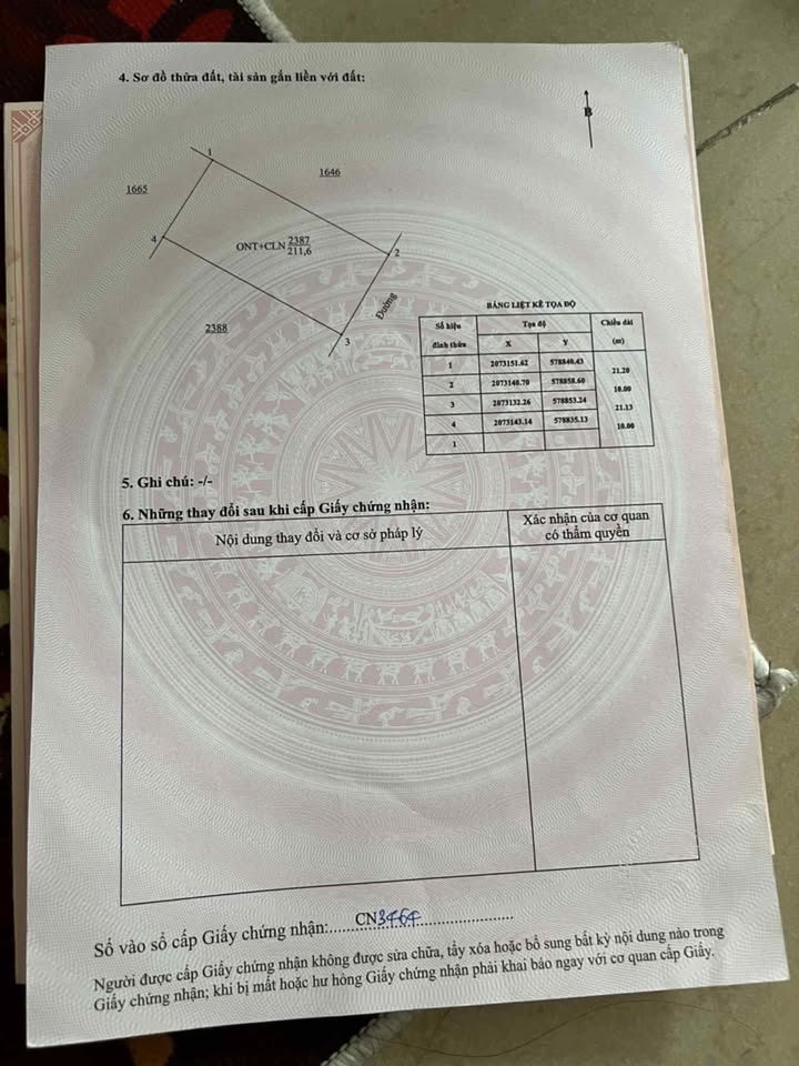 Đất thổ cư Nam Thanh 210m² giá 1 tỷ - Cơ hội đầu tư hiếm có!